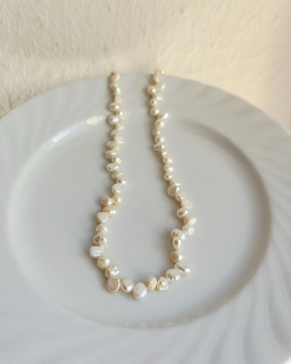 Organic Freshwater Pearl Necklace