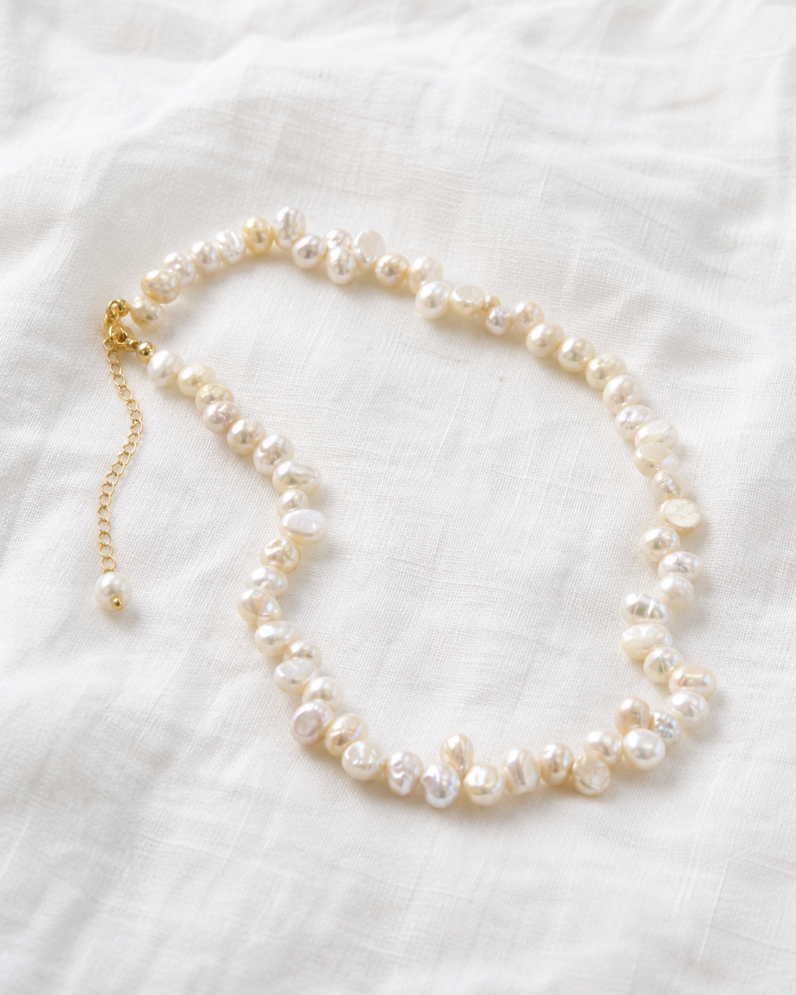 Organic Freshwater Pearl Necklace