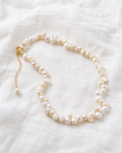 Organic Freshwater Pearl Necklace