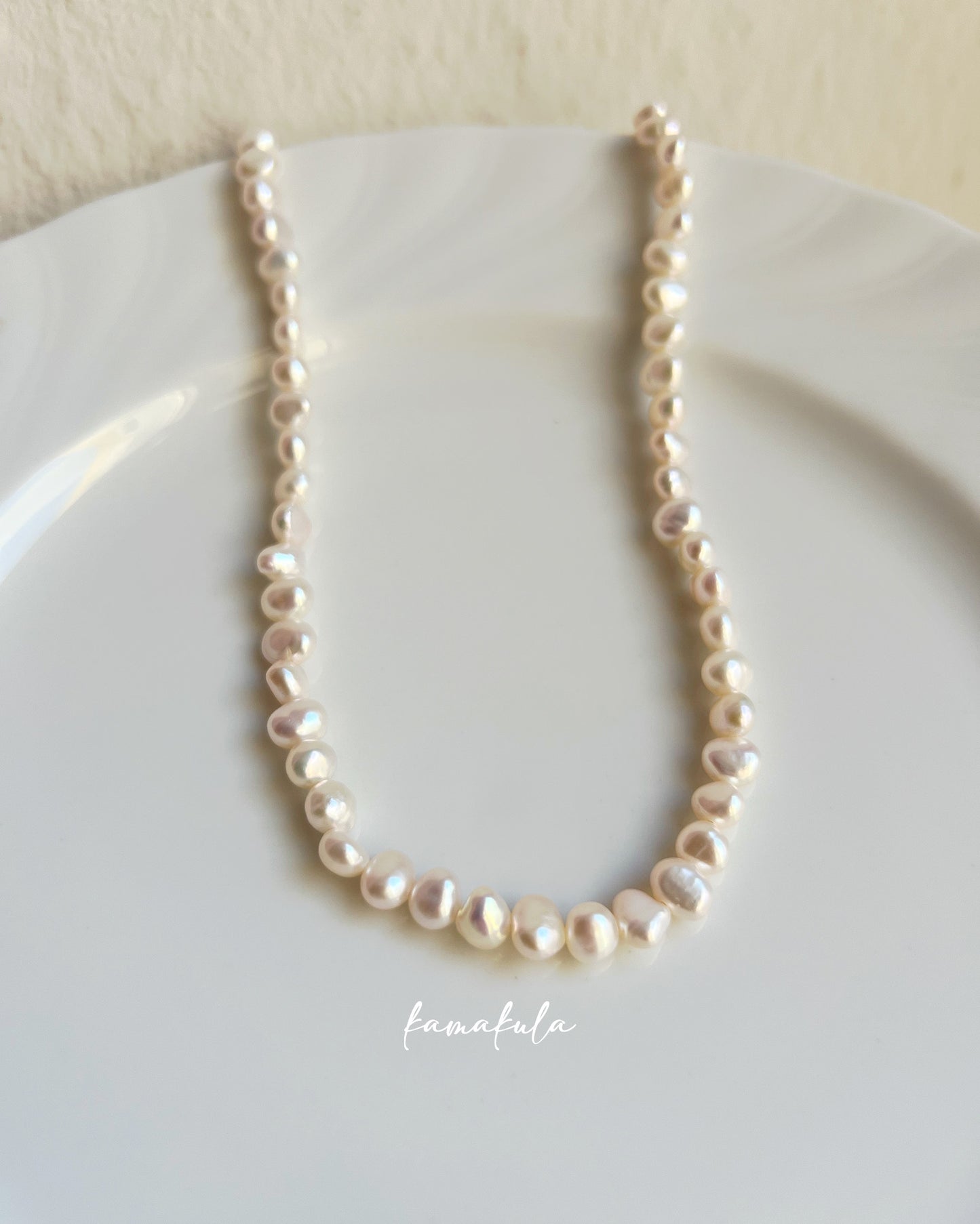 Natural Freshwater Pearl Necklace