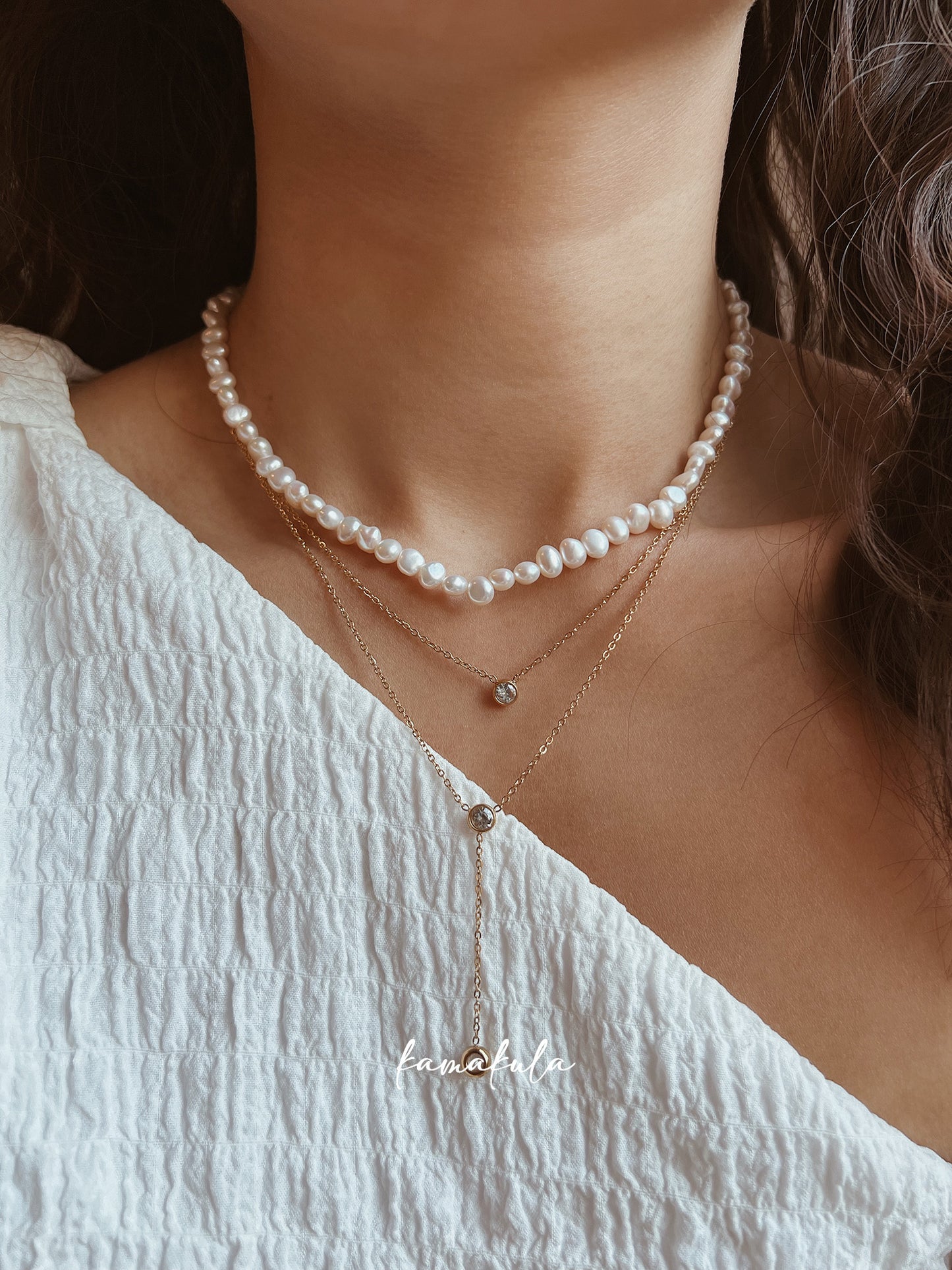 Natural Freshwater Pearl Necklace