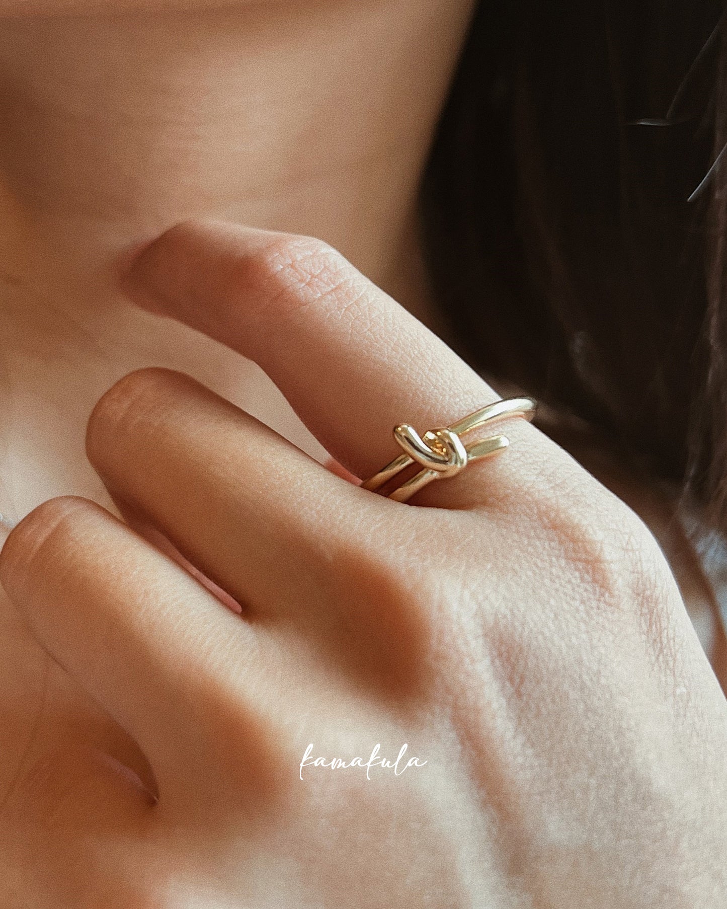 Orsay Gold Knot Ring