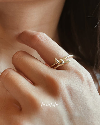 Orsay Gold Knot Ring