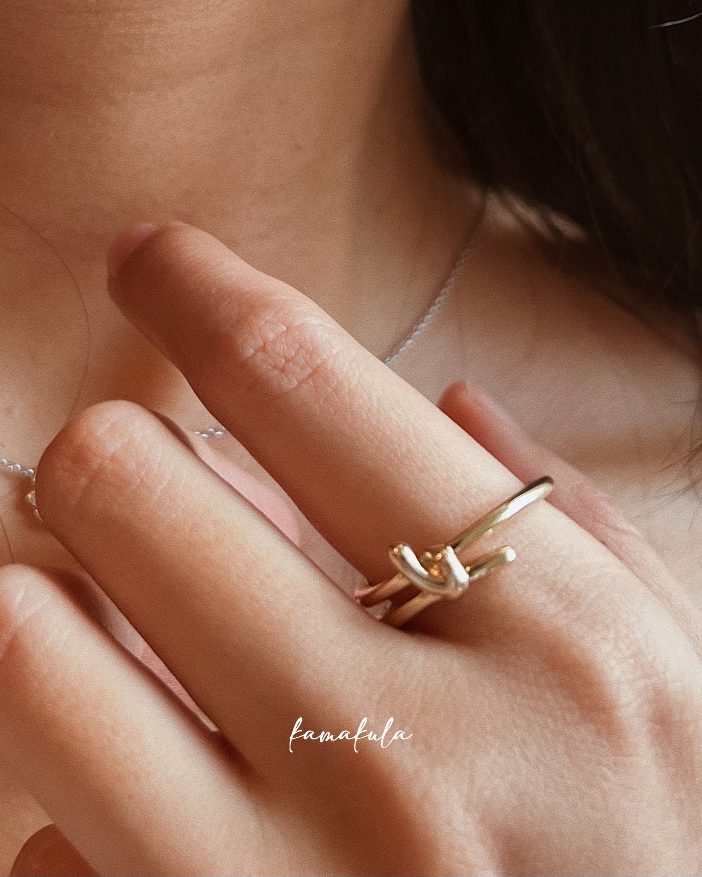 Orsay Gold Knot Ring