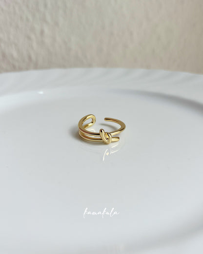 Orsay Gold Knot Ring