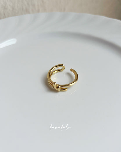 Orsay Gold Knot Ring