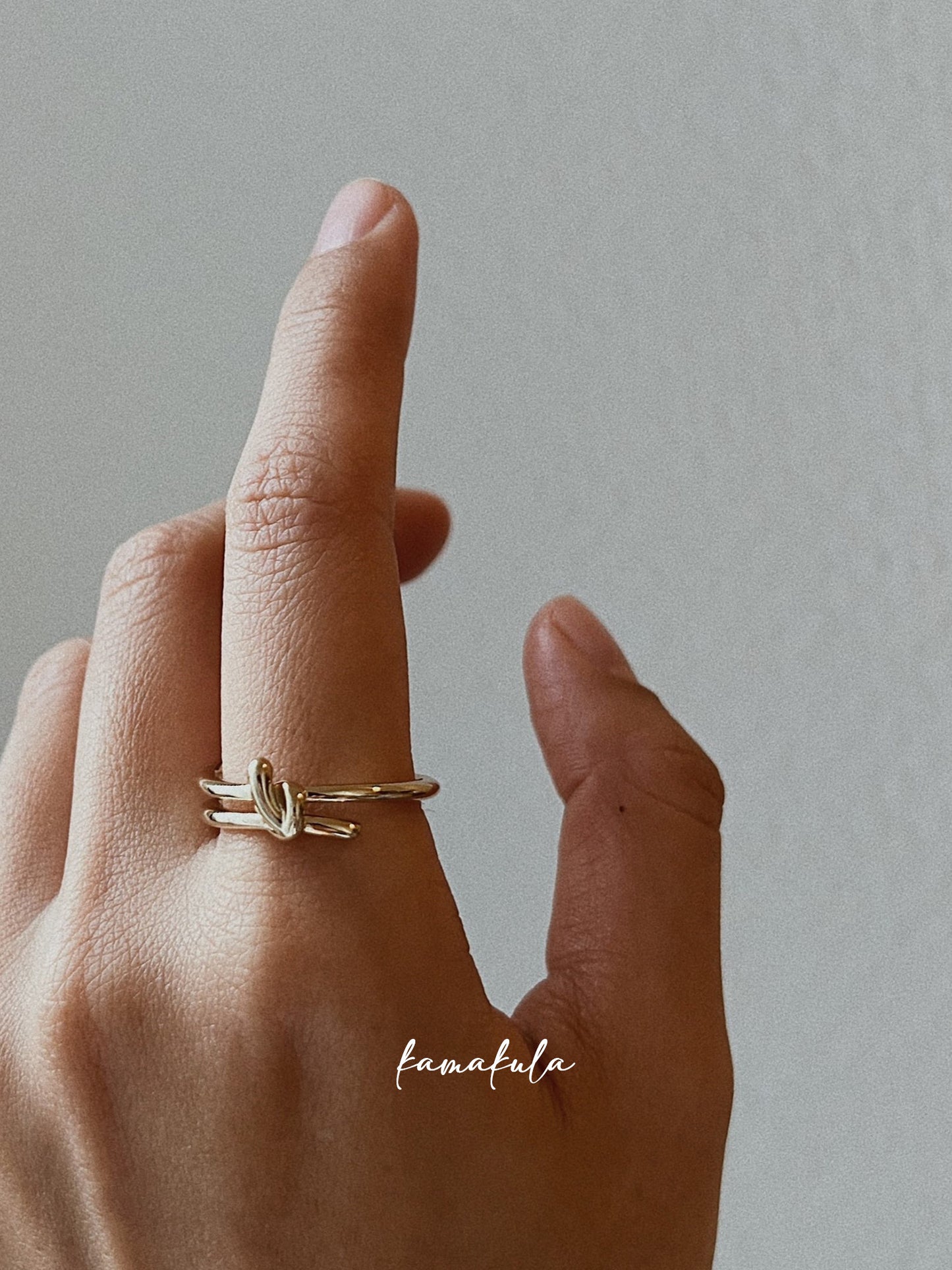 Orsay Gold Knot Ring
