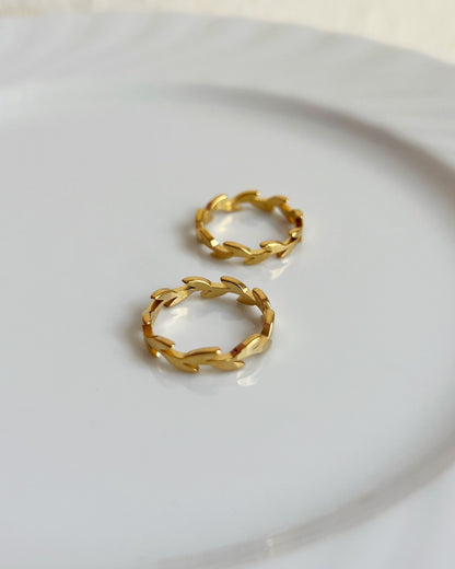Laurel Leaf Ring Waterproof