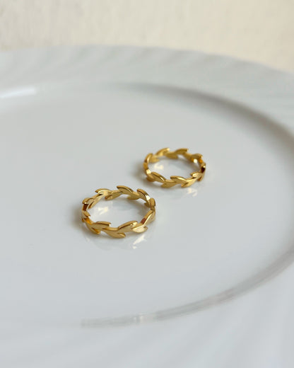 Laurel Leaf Ring Waterproof