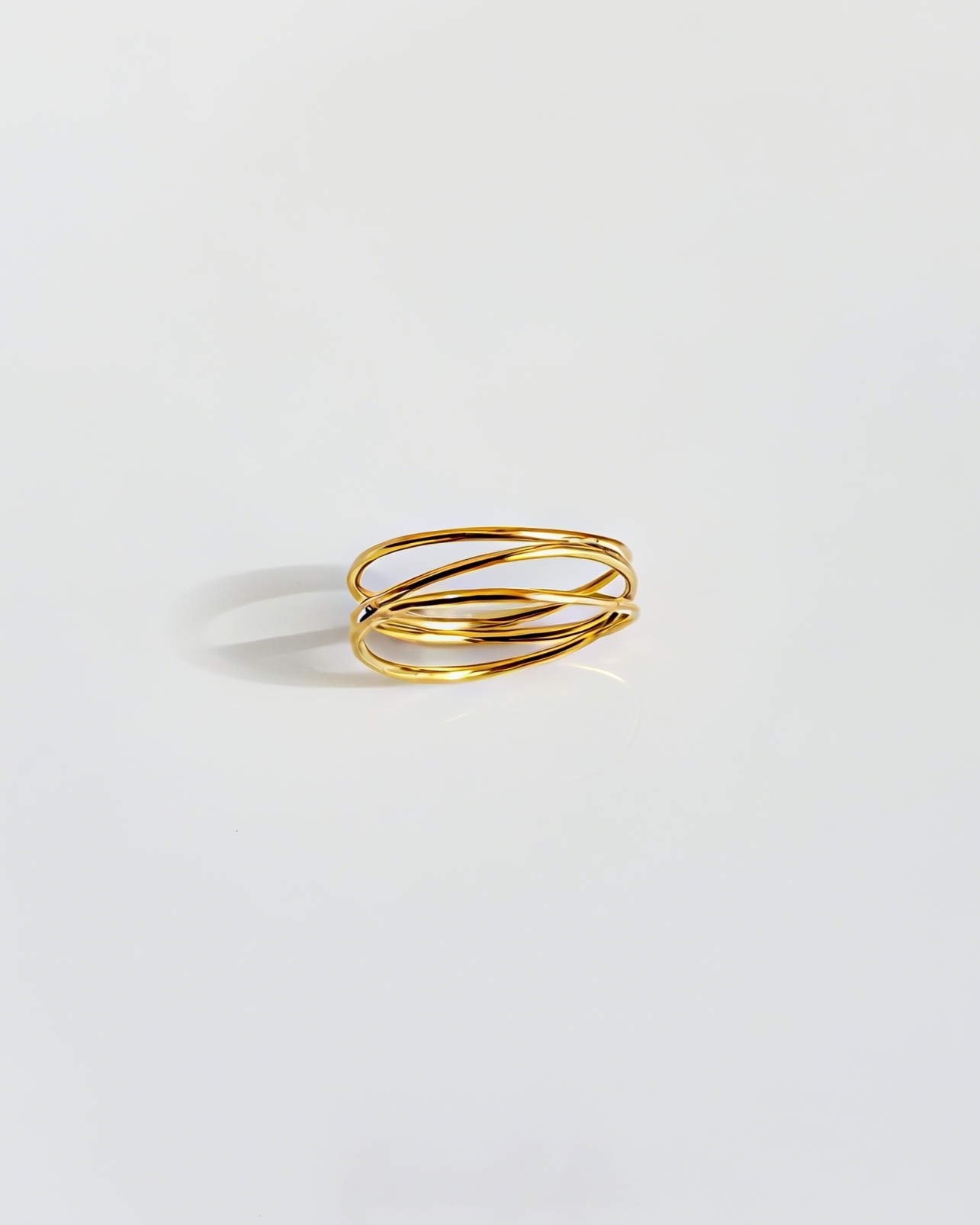Thin Multi-Band Wire Ring Waterproof
