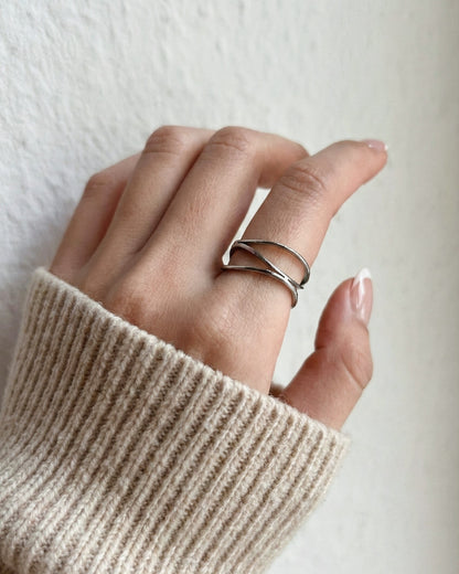 Thin Multi-Band Wire Ring Waterproof