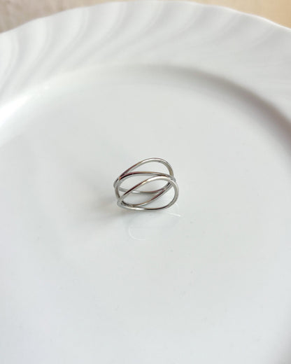 Thin Multi-Band Wire Ring Waterproof