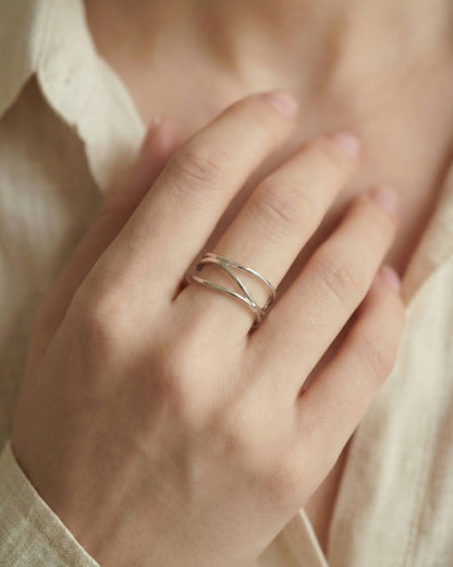 Thin Multi-Band Wire Ring Waterproof