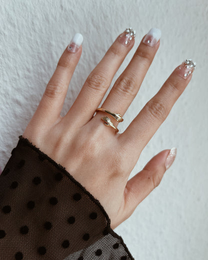 Open Hands Hug Ring Waterproof