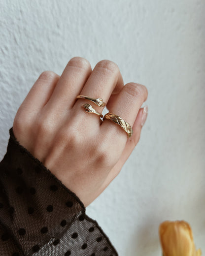 Open Hands Hug Ring Waterproof
