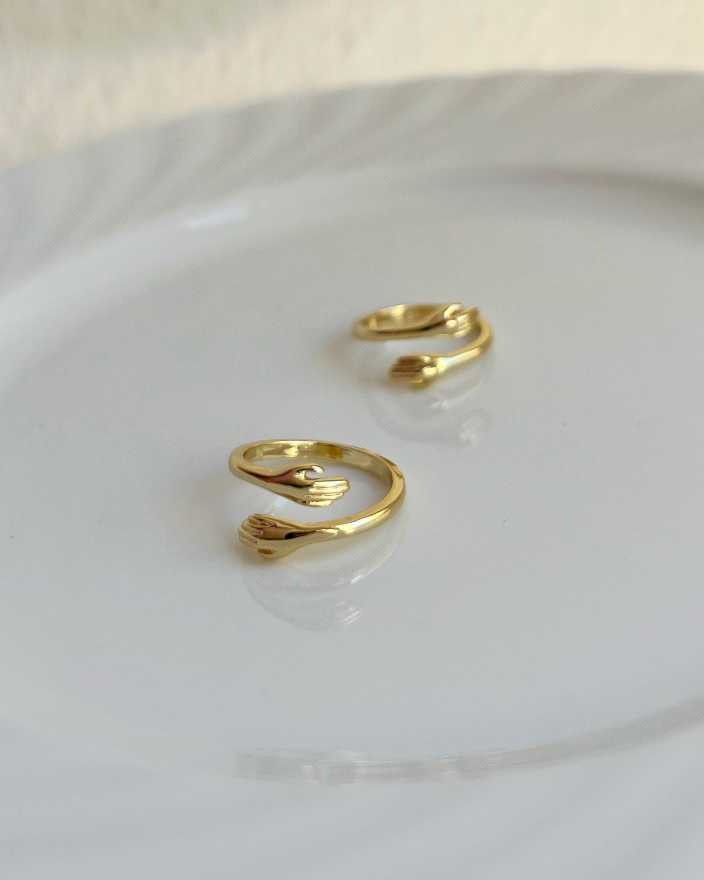 Open Hands Hug Ring Waterproof