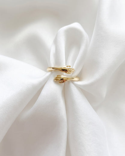 Open Hands Hug Ring Waterproof