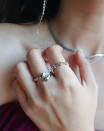 Open Hands Hug Ring Waterproof