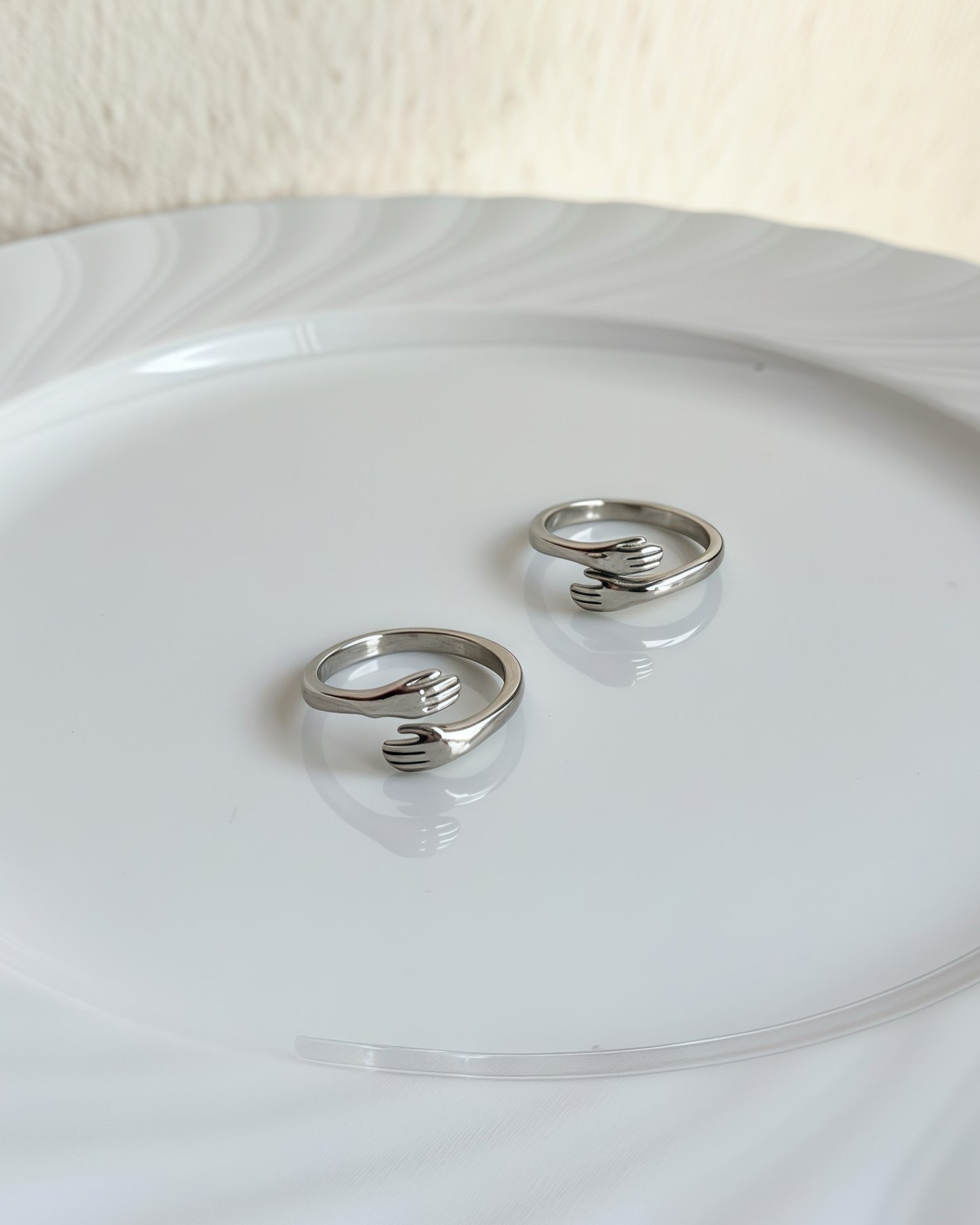 Open Hands Hug Ring Waterproof