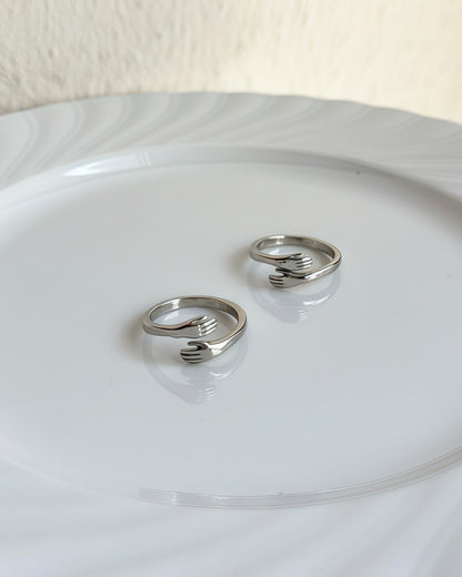 Open Hands Hug Ring Waterproof