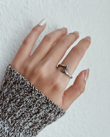 Open Hands Hug Ring Waterproof