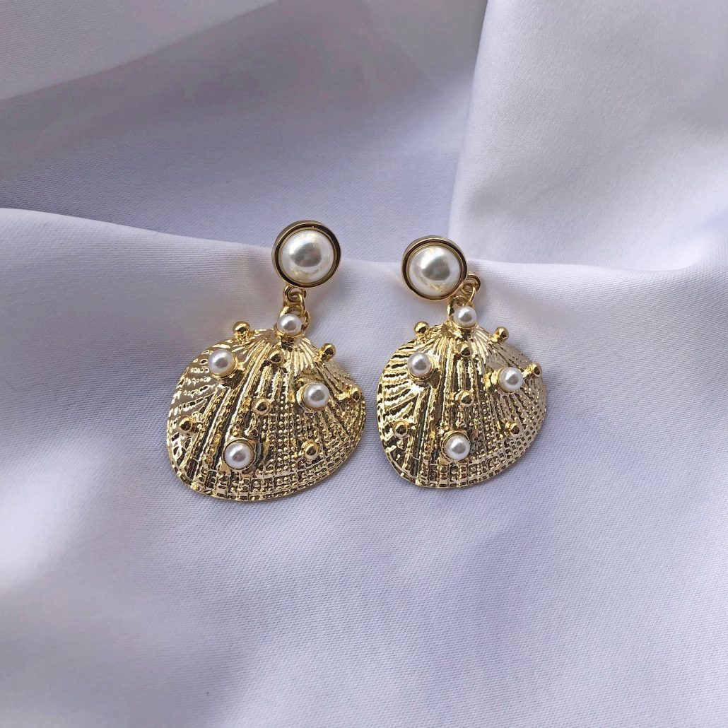 Ariel Seashell Earring – Kamakula