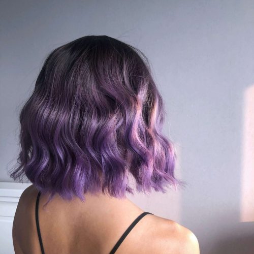 Dreamy Lilac Wavy Wig